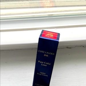 Pure Color Love lipstick in Bar Red color